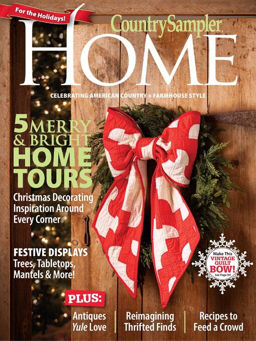 Cover image for Country Sampler Home